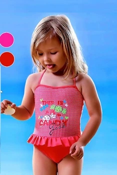 Детский купальник Keyzi Candy 92 Малиновый