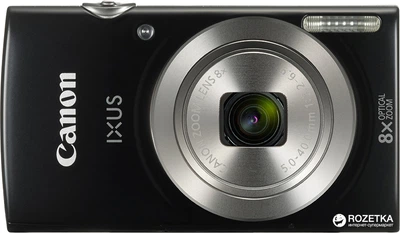 Фотоаппарат Canon IXUS 185 Black (1803C008AA)
