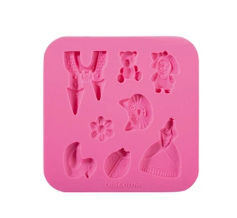 Силиконовые формочки DELICIA DECO, для девочек Tescoma 633010
