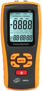 Диференціальний микроманометра Benetech GM505