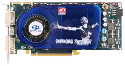 Видеокарта PCI-E ATI Radeon X1950 Pro, 256 mb Б/У