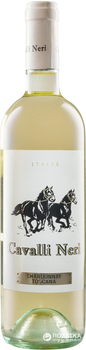 Вино Cavalli Neri Bianco Toscana IGT Chardonnay біле сухе 0.75 л 12.5% (8033116405577)