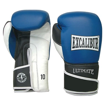 Боксерські рукавиці Excalibur 551-03 Ultimate (14 oz) синій/білий/чорний