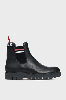 Tommy hilfiger padded store tongue chelsea boot