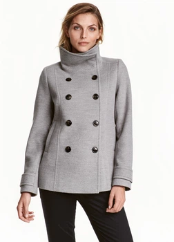 Пальто піджак H&M 32 Сірий 0390162_серый_04