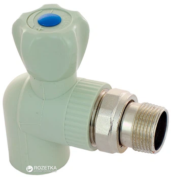 Кран радіаторний поліпропіленовий FADO PPR 25x3/4" кутовий, PRK11