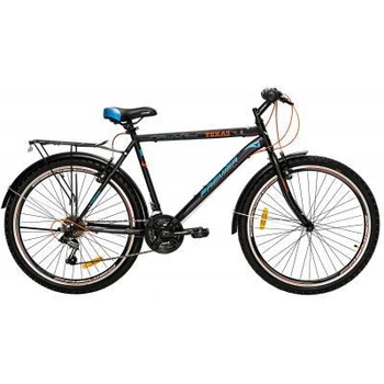 Велосипед Premier Texas 26 V-brake 20" Black - Blue 2018 (SP0004682)