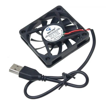 Вентилятор USB Gdstime GDT6010S для охлаждения ноутбука 60мм 5V черный (LKMTR_863860)