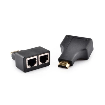 Удлинитель HDMI Mayitr по RJ45 витой паре пассивный до 30м