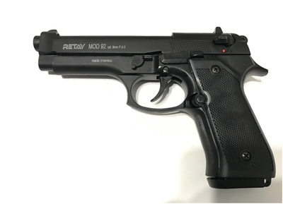 Пистолет стартовый Retay Mod.92 кал. 9 мм. Цвет - black/nickel. 11950324