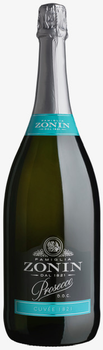 Вино ігристе Zonin Prosecco Brut біле сухе 1.5 л 11% (8002235005449_8002235835077)