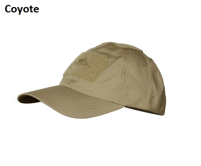 Тактическая кепка Helikon-Tex Baseball CAP CZ-BBC-PR - PolyCotton Ripstop Койот (Coyote) (розмір регульований)