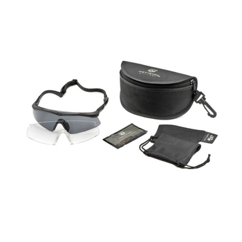 Балістичні окуляри Revision SAWFLY Eyewear APEL U. S. Military Kit, Black, Large