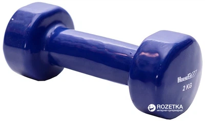 Гантель вінілова HouseFit 2 кг (DD 6948-2)