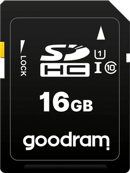 Карта памяти SDНC 16GB UHS-I Class 10 Goodram (S1A0-0160R12)