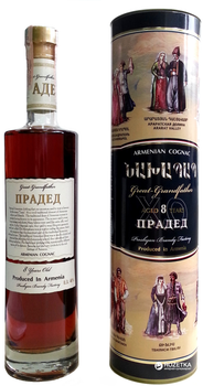 Бренди Прадед 8 лет выдержки 0.5 л 40% (4850015314380)