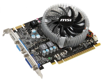 Видеокарта PCI-E GeForce GTS 450, 1024 mb, DDR3 (MSI) Б/У