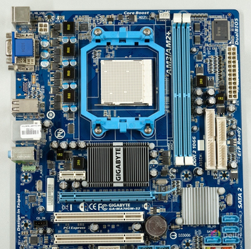 Материнская плата AM2+ Gigabyte GA-MA74GM-S2 Б/У