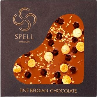 Шоколад Spell Salted Caramel & Milk Chocolate & Cookie 120 г (4820207310391)