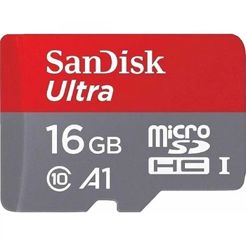 Карта пам'ятi MicroSDHC 16GB UHS-I Class 10 SanDisk Ultra R98MB/s (SDSQUAR-016G-GN6MN)