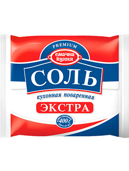 Соль "Экстра" 400г ТМ "Смачна Кухня"