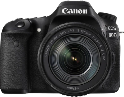 Фотоаппарат Canon EOS 80D EF-S 18-135mm IS Nano USM Kit