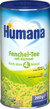Чай Humana з фенхелем і кмином 200 г (EK22001766)
