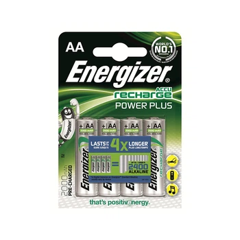 Акумулятор Energizer Recharge Power Plus, AA, 2000 mAh, Ni-MH, блістер 4 шт