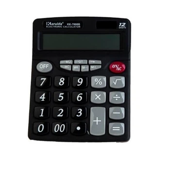 Калькулятор чисел Karuida KK 7800B, для дома и работы, черный (TMiz12445)