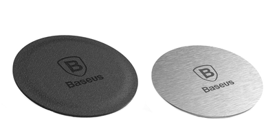 Пластины для автомобильного держателя Baseus Magnet Iron Suit Silver (ACDR-A0S)