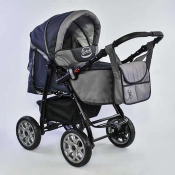 Коляска-трансформер для детей Viki Dark grey (71235)