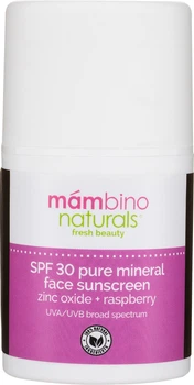 Натуральний мінеральний сонцезахисний крем для обличчя Mambino Organics SPF 30 50 мл (892201002101)