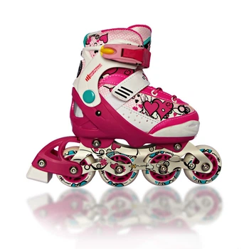Роликовые коньки раздвижные Explore 31-34 Розовые ACTIVA girl