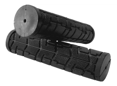 Грипсы велосипедные Velo VLG-207 прямые, 125 мм, черные