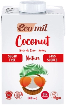Органическое растительное молоко Ecomil Кокосовое без сахара 500 мл (8428532192758)