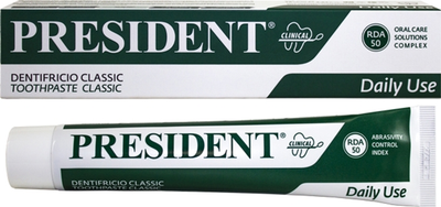 Зубная паста President Classic 75 мл (8030009700115)