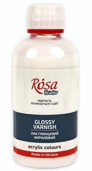Лак акриловый глянцевый на водной основе 250 мл Rosa Studio, 750010102