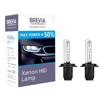 Ксенонові лампи BREVIA H11 5500K Max Power +50% (12950MP)