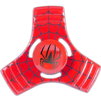 Cпиннер металлический Fidget spinner Паук Красный игрушка антистресс