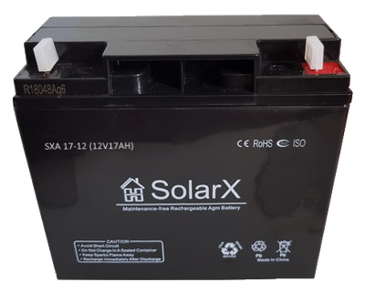 Акумуляторна батарея SolarX SXA 17-12