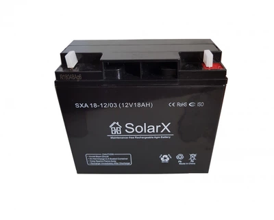 Акумуляторна батарея SolarX SXA 18-12