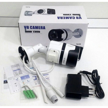 Камера настенная потолочная уличная 2 в 1 CAMERA CAD 7010 WIFI ip Белая (47262)