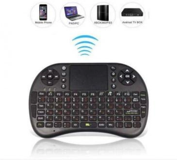 Беспроводная мультимедийная Wi-Fi клавиатура с тачпадом KEYBOARD wireless MWK08/i8 + touch (VB162231)