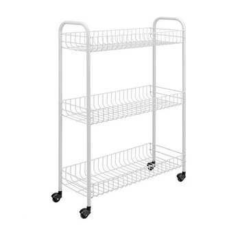 Этажерка 3-х ярусная Metaltex Slim 56 х 23 х 84 см (341403)
