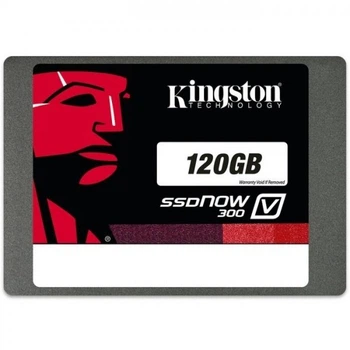 SSD для ноутбука 2,5' 120GB Kingston SV300S37A Скорость чтения: 450Мб/с, Скорость записи: 450Мб/с
