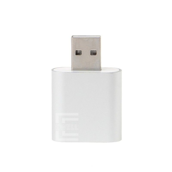 Звукова карта Ewell USB CZH-H077 7.1 Channel, silver (EW090)