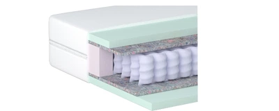 Матрац дитячий Matroluxe Балу Покет 60x120 см (49590)