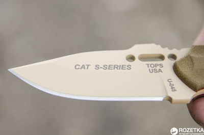 Туристический нож TOPS Knives C.A.T. 200 S-Series Coyote Tan (2000980417100)