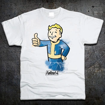 Футболка Fruit of the Loom Волт-Бой Фаллаут Vault-Boy Fallout Белый L (5191987)