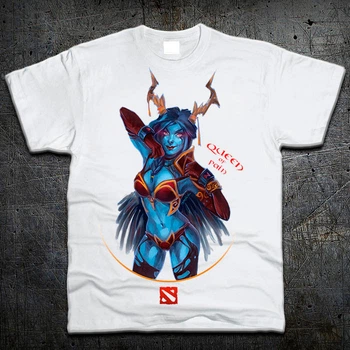 Футболка Fruit of the Loom Герой Королева Боли Дота 2 Queen of Pain Dota 2 Белый M (4193476)